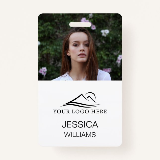 Foto-ID für personalisierte Mitarbeiter Ausweis (Vorderseite)