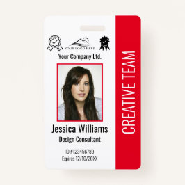 Foto-ID für personalisierte Mitarbeiter - Unterneh Ausweis