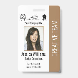 Foto-ID für personalisierte Mitarbeiter - Unterneh Ausweis