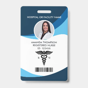 Foto-ID für registrierte Krankenschwestern und Kra Ausweis