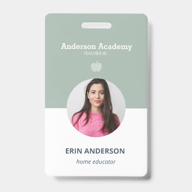 Foto-ID für Studierende oder Lehrende Ausweis (Vorderseite)