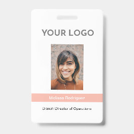 Foto-ID für Unternehmenskorallen Ausweis