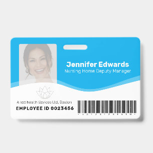 Foto-ID für wichtige Mitarbeiter im Gesundheitswes Ausweis