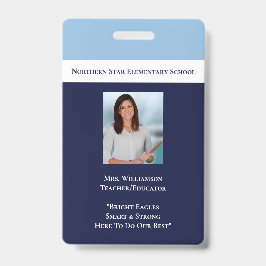 Foto-ID-Lehrer Ausweis