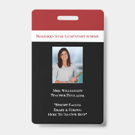 Foto-ID-Lehrer Ausweis