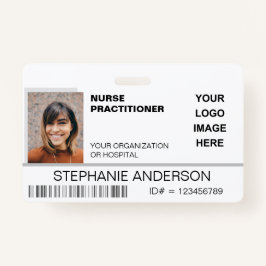 Foto-ID-Logo des Krankenpflegers medizinisches  Ausweis