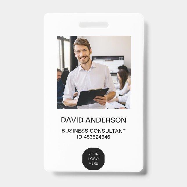 Foto-ID-Logo-Gesellschaft Ausweis (Vorderseite)