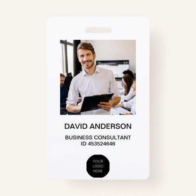 Foto-ID-Logo-Gesellschaft Ausweis (Vorderseite)