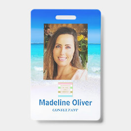 Foto-ID-Logo Ocean Sea Lanyard Abzeichen Ausweis