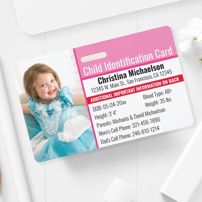 Foto-Identifikation Notfallallergie Ausweis (Von Creator hochgeladen)