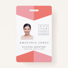 Foto-Identifikation von Frauen aus Kunststoff Ausweis