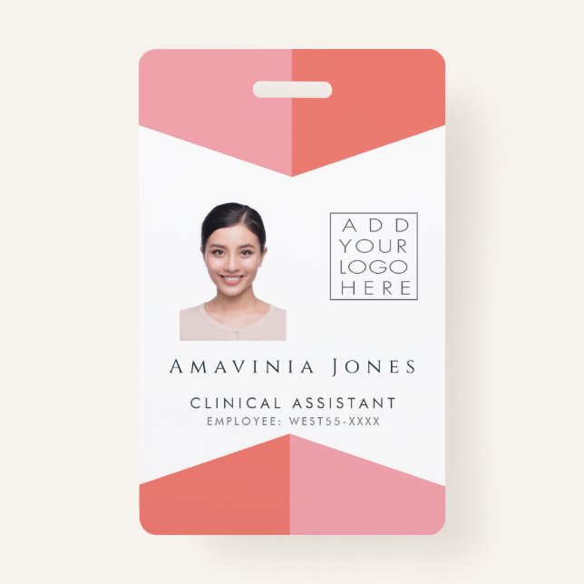 Foto-Identifikation von Frauen aus Kunststoff Ausweis (Vorderseite)