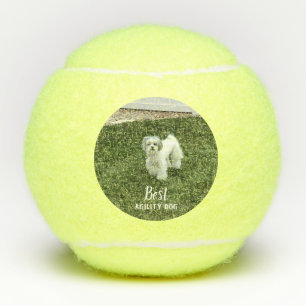 Foto Ihres Hauses Personalisiert mit Text Tennisbälle
