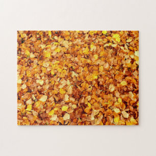 Foto im Herbst Puzzle mit Geschenkboxen