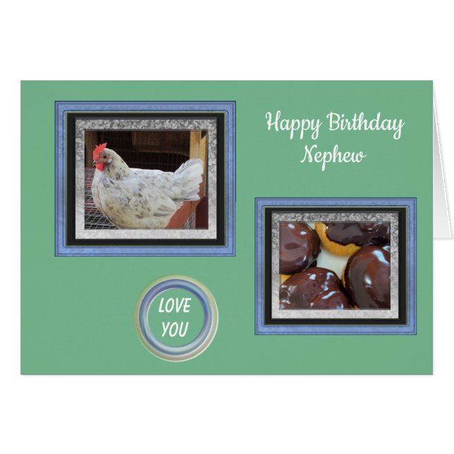 Foto-Images für Nephew-Geburtstagskarte (Vorderseite (Horizontal))
