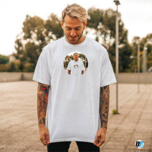 Foto-in-Foto-Illustration im einzigartigen Stil T-Shirt