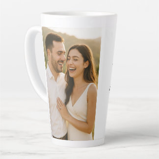 Foto Jahrestag Latte Tasse