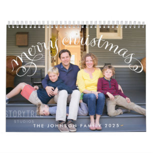 Foto-Kalender 2025 Frohe Weihnachten Kalender