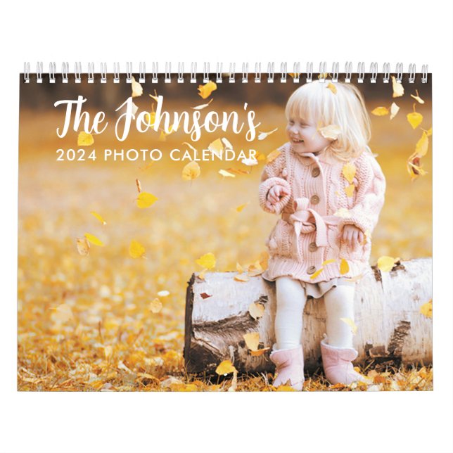 Foto-Kalender 2026 | Bearbeitbarer Jahrestext Kalender (Titelbild)