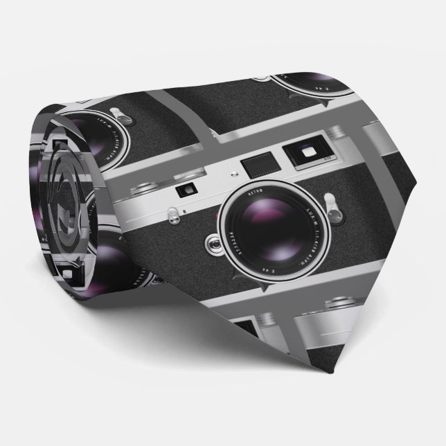 Foto-Kamera Krawatte (Gerollt)