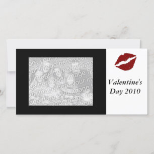 Foto-Karte 2010 des Valentines Tages Feiertagskarte