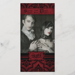 Foto-Karte der Vampire-Braut-Sd Save The Date