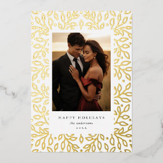 Foto-Karte für Blumenfilme - Feiertage