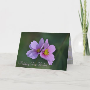 Foto-Karte für den Hochzeitstag Karte