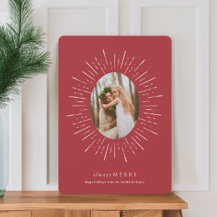 Foto-Karte für den Radiant Wish Holiday Cranberr Feiertagskarte
