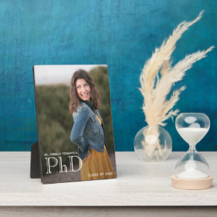 Foto Keepake PhD-Abschluss Fotoplatte