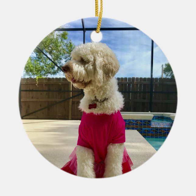 Foto Keramik Ornament (Vorne)