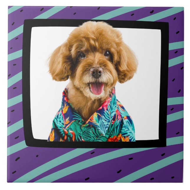 Foto Keramik-Tile für Poodle Fliese (Vorderseite)
