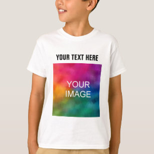 Foto-Kids-Boys des Kunden hinzufügen T-Shirt