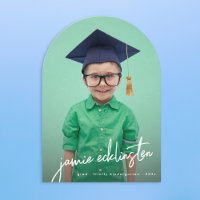 Foto Kindergarten Abschluss Ankündigung