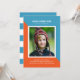Foto-Kindergeburtstag für Farbblöcke Einladung (Vorderseite/Rückseite Beispiel)