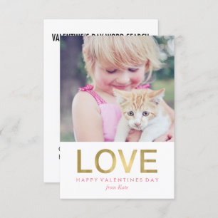 Foto-Klassenräume für Word Search Game Einladung