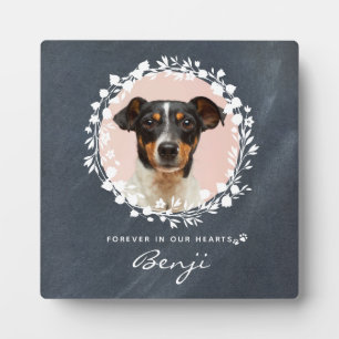 Foto-Kranz für die benutzerdefinierte Hundememorik Fotoplatte