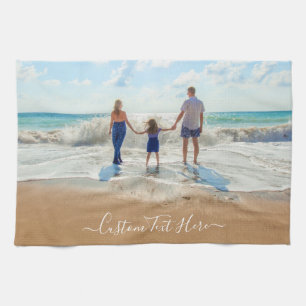 Foto Küchentücher mit Text anpassen