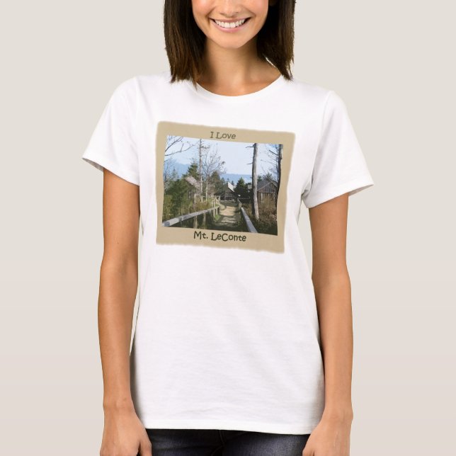 Foto-Kunst Liebe I Mt LeConte T-Shirt (Vorderseite)