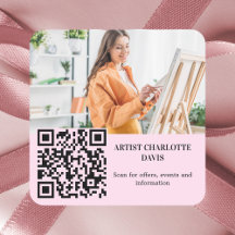 Foto-Künstler-Designer QR-Code-Geschäft