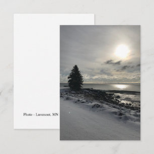 Foto Larsmont Minnesota Dankeskarte