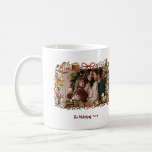 Foto Launige Vintage-Geschichtenbuch-Weihnachtsfig Kaffeetasse
