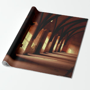 Foto leerer Gänge Geschenkpapier