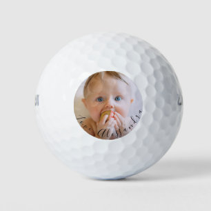 Foto-Liebe des Vaters von Kindern Golfball