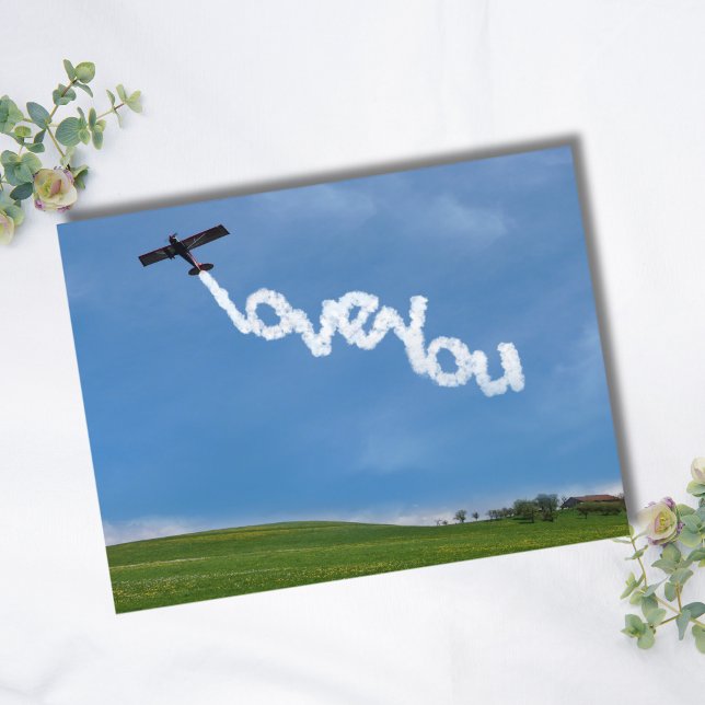 Foto, Liebe, Luftfahrt, Geburtstag Postkarte (Von Creator hochgeladen)