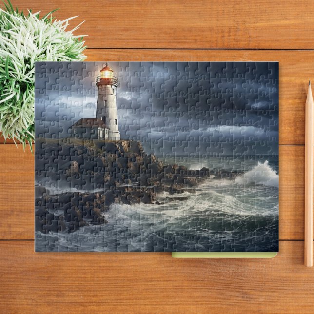 Foto Lighthouse Art Puzzle (Von Creator hochgeladen)