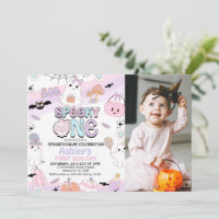 Foto Lila Girls Spooky Halloween 1. Geburtstag