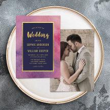 Foto-Lila-Rosa-Hochzeit hinzufügen