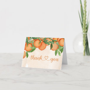 Foto Little Cutie Neutrale Babyparty Dankeskarte