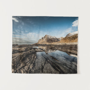 Foto Lofoten Wandteppich